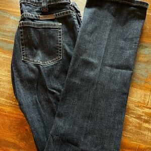 Cowgirl Tuff Women's Dark Blue Straight Jeans